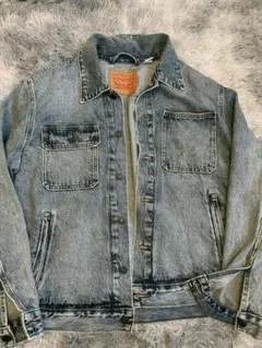 LEVI’S/薄紺デニムジャケット/Lサイズ/使用感少