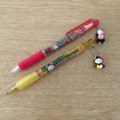 【レア品！】ハローキティご当地シャープペン〈阪神タイガース限定〉 クーポン有】ハローキティ ボールペン 阪神タイガース 50周年