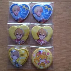 すとぷり るぅとくん ハート 缶バッジ 6個セット
