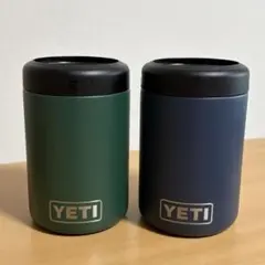 YETI イエティ ランブラーコルスター 350ml グリーン ネイビー セット 