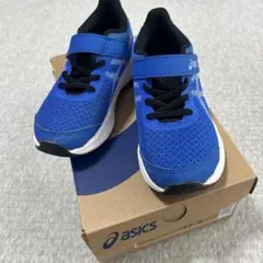 asics キッズ スニーカー 17.5cm ブルーのサムネイル