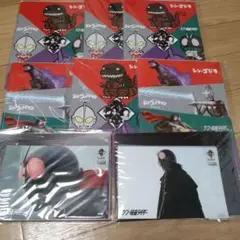 シン・ゴジラ・ウルトラマン・エヴァンゲリオン ポストカードとノートセット