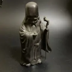 仙人 置物【レアモノ】 象牙 置物 「蝦蟇仙人」 ｜骨董品買取 緑和堂