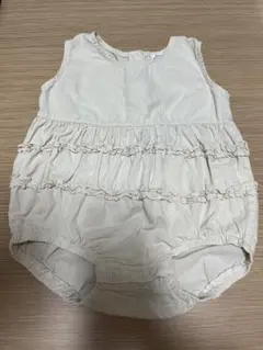 PAIR MANON フリル付きロンパース 80