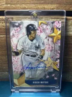 2026年最新】松井秀喜 直筆 toppsの人気アイテム - メルカリ