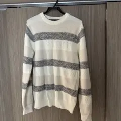 テットオム　ストライプニットセーター