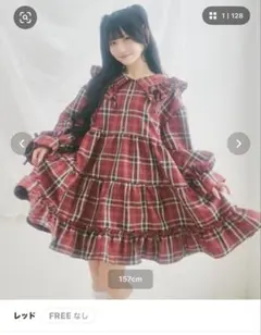 【クティールとレトロ】ミニワンピース チェック ①