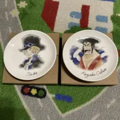 新品》　一番くじ　ワンピース 大海賊百景 I賞 記念プレート サボ おでん