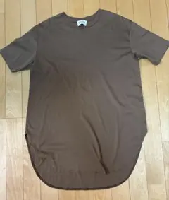 ESSEN LAUTREAMONT ロングTシャツ 黄土色のサムネイル