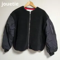 ジュエティ jouetie ボア MA-1 ブルゾン ジャケット リバーシブル
