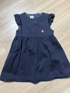 【新品未使用】familiar ネイビー 半袖ワンピース160 新品未使用】familiar ネイビー 半袖ワンピース160 familiar