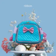 美品❤️Cool Baby リボンリュック 水色とピンク キッズ　KANA
