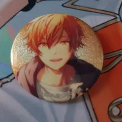 旅*ル様 プロセカ グリッター缶バッジ 東雲彰人