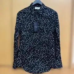SAINT LAURENT 星柄 長袖シャツ 新品タグ付き　38のサムネイル