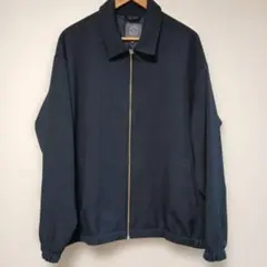シーズンリーズン　未使用　ダークブルー ジップアップジャケット