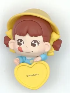 不二家 ペコちゃん フィギュア ハート台座 ヒッパーズ