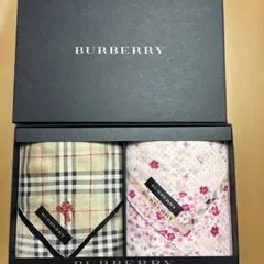 BURBERRY ハンカチ 2枚セット