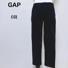 【ギャップ】美品 ストレッチ スリムクロップドパンツ 美シルエット S 黒