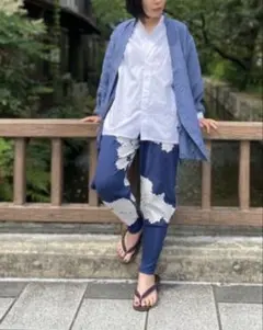 sou sou 麻 陣羽織 肩上げ長丈Sサイズ - メルカリ