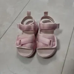 子供サンダル　17センチ　ピンク　女の子サンダル