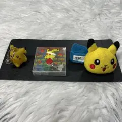 ポケモングッズ　当時物3点セットまとめ売り スタンプ　キーホルダー　リストバンド