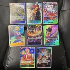 ワンピース トレーディングカードSRセット