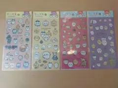 ちいかわ　キラキラシール4枚セット