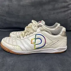 値下げ可能‼️デスポルト ホワイトフットサルシューズサイズ26.5