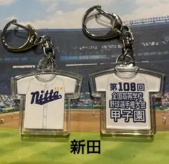 新田】第108回全国高等学校野球選手権大会記念キーホルダー - メルカリ