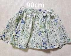 タルティーヌ ショコラ 花柄フレアスカート