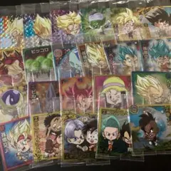 ドラゴンボール超戦士シールウエハース超 超絶感謝の十周年　ノーマル２２種