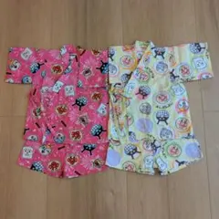 アンパンマン 甚平 サイズ90 2枚セット