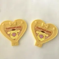 サンリオキャラクターズ カプセルステッキ ポムポムプリン ハート型 2個セット