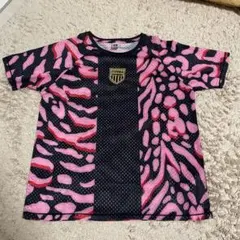 ZUMBA ピンク黒アニマルプリント Tシャツ Mサイズ