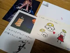 川嶋あい サイン色紙 川嶋あい（I WISH）さん直筆サイン入り色紙 - メルカリ