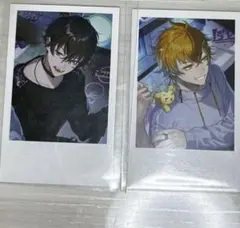 にじさんじ 宇佐美リト 佐伯イッテツ 4周年メモリアルグッズ チェキ風カード