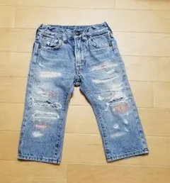 デニム&ダンガリー　ダメージデニム　4のサムネイル