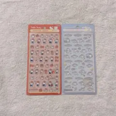 ボンドロ　サンリオ　キティ　シナモン　ボンボン　ドロップ　シール　ミニ　mini