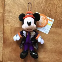 ミッキーマウス ぬいぐるみバッジ ディズニーハロウィーン 2017 匿名配送