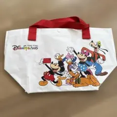 【新品未使用】香港ディズニーランド　ミッキー&フレンズ　ショッピングバッグ　S