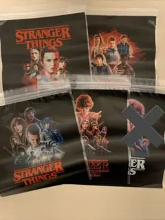 Stranger Things ストックバッグセット 4柄4枚