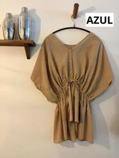 AZUL by MOUSSY 半袖ベージュシャツ　Sサイズ　レディースのサムネイル