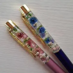 ハーバリウムボールペン ２本セット ⑥