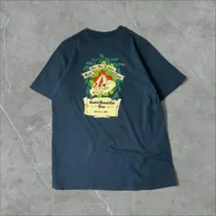 90s USA製 Hanes シングルステッチ ハワイ 祈り Tシャツ ネイビー