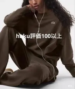 alo yoga アロヨガXXS スウェット　トレーナー　ブラック アローヨガ alo yoga スウェット ブラック - メルカリ