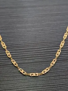 GIVENCHY 極美品 オールGGロゴ ゴールドカラーロングネックレス