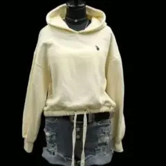 平成ギャル　y2k グランジ　U.S. POLO ASSN ポロ パーカー 短丈