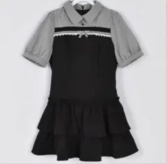 evelyn ドッキングティアードop ブラック