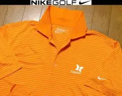 【大きい】XL日本サイズ位ナイキ USA限定美品特注速乾除湿4方向伸縮ポロシャツ