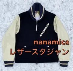 極美品　レア　nanamica レザー スタジャン　短丈 2025年最新】nanamica スタジャンの人気アイテム - メルカリ